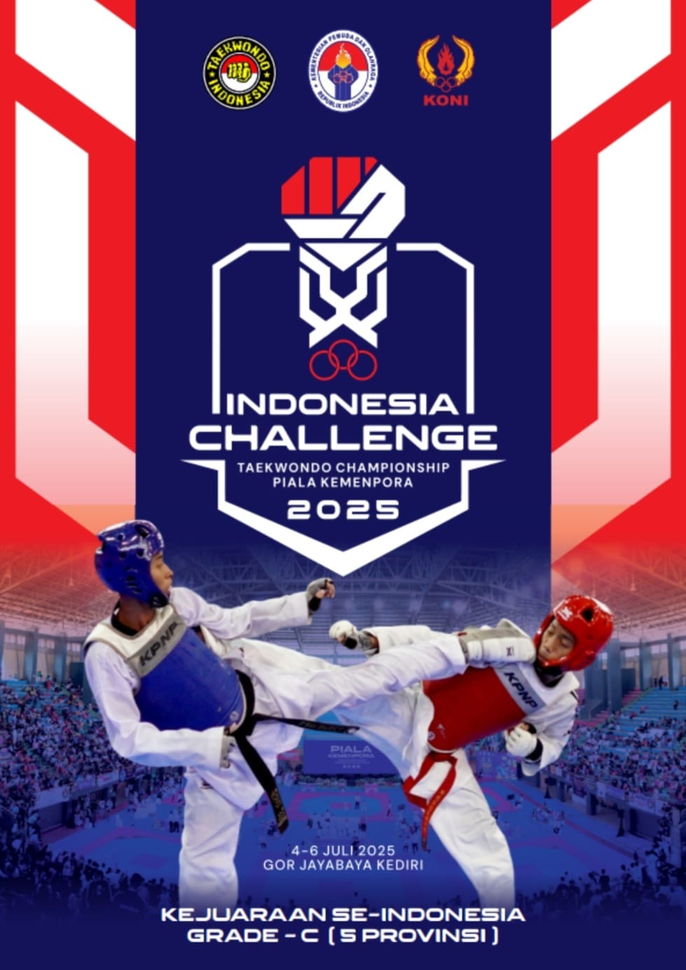 Ajang Pertarungan Prestasi Taekwondo di Tanah Air SPIRIT TAEKWONDO CLUB II