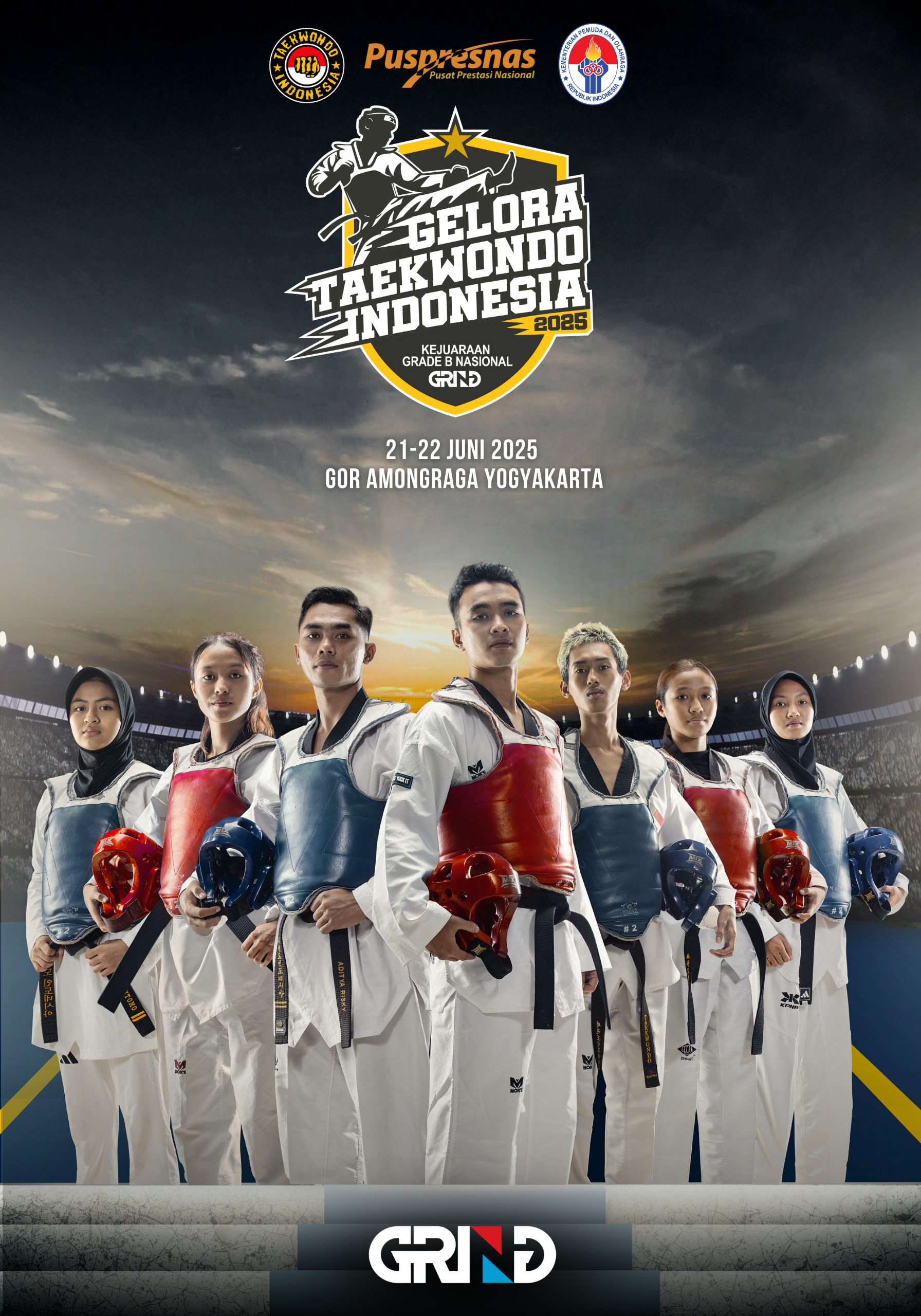 Panggung Juara Taekwondo Indonesia SPIRIT TAEKWONDO CLUB II